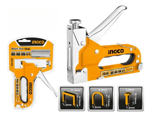 comprar Engrapadora Clavadora Manual 3 En 1 Ingco Hsg1405