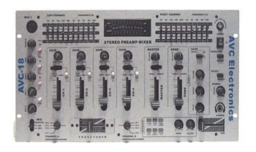 Mixer-consola De Audio Stereo 4 Canales 