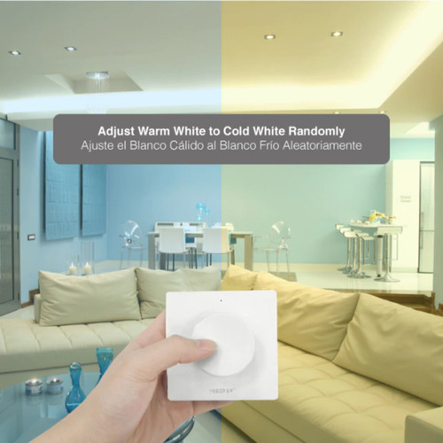 Dimmer Giratorio Remoto Blanco 3v Magnetico Demasled