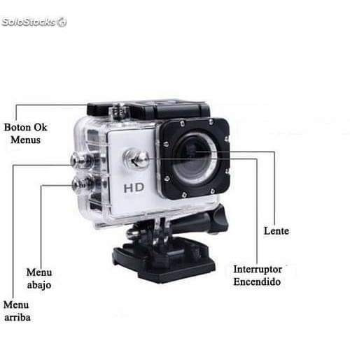 Carcaza Camara Deportiva Sport Sumergible 4k Wifi Sj900