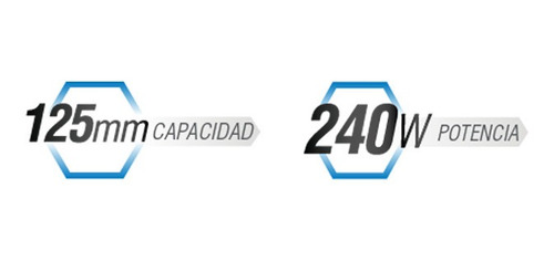 Imagen 4 de 6 de Lijadora Roto Orbital 125mm 240w Thunderplus Tl00665