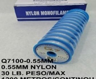 Nylon P/pesca Monofilamento 30lb X 100m-q7 Mayor Y Detal 