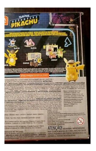 Pokemon Detective Pikachu Mr. Mime Mega Construx