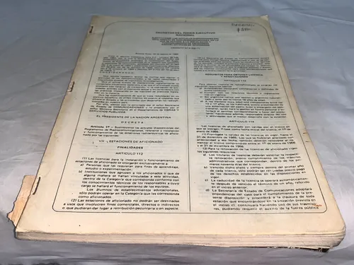Decretos Del Poder Ejecutivo Nacional - Omega