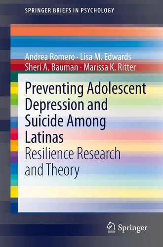 Libro: Prevenir La Depresión Y El Suicidio En Adolescentes