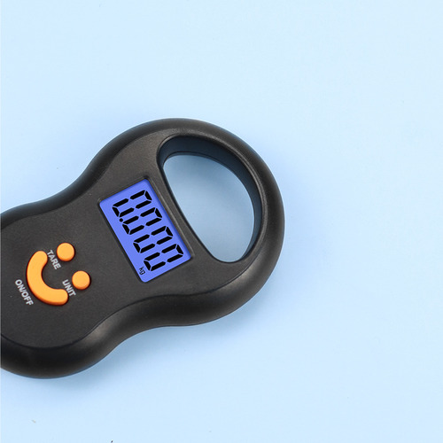 Báscula Digital Portátil China Negra 50kg De Precisión