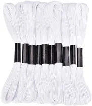 Comprar Hilo De Bordar Blanco, 24 Madejas De Hilo De Bordar, Ca...