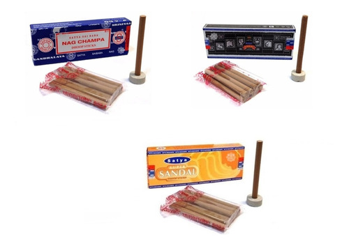 Sahumerios Dhoop Nag Champa Satya Sai Baba X12 Cajas