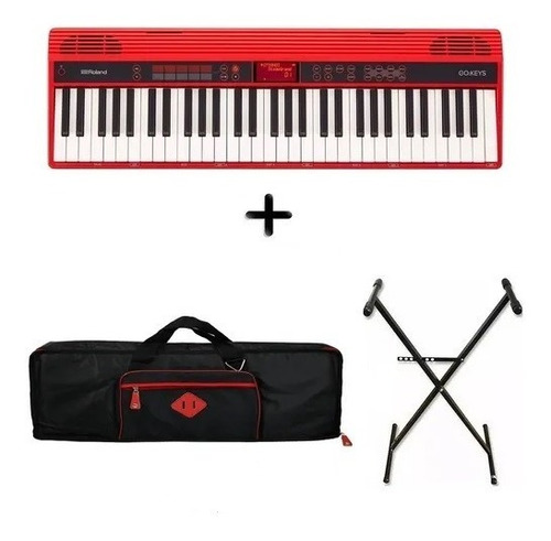 Piano Digital Roland Go61k + Funda Acolchada + Pie