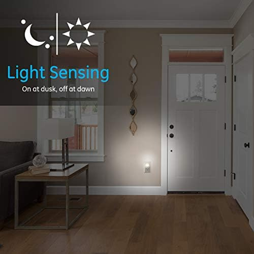Luz Nocturna Led Giratoria, Paquete De 2, Enchufable, Foco D