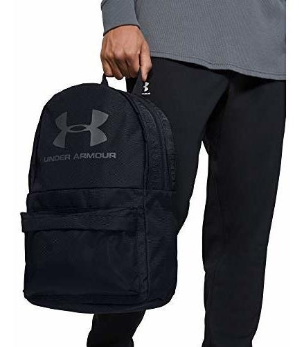 Mochila Casual Para Viaje Color Negro Marca Under Armour