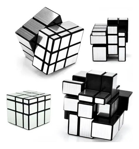 Cubo Rubik Profesional Mirror 3x3 Qy Rotación Rápida