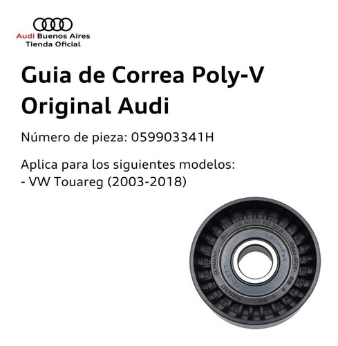 Tensor De Correa Poly-v Audi 059-903-341-h