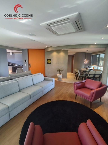 Imagem 2 de 15 de Apartamento 3 Dormitorios Sendo 3 Suites - Bairro - Jardim - Santo Andre - V-5549