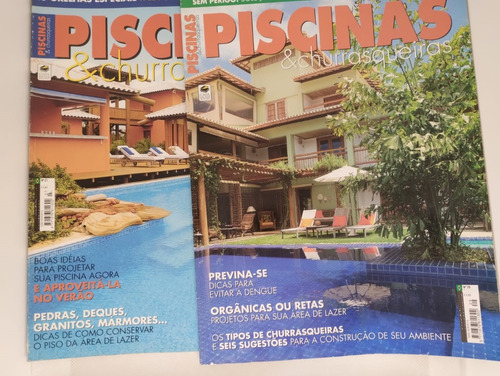 Revista Piscina E Churrasqueiras - Arquitetura Paisagismo (Usado)