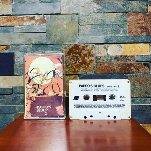 Cassette Pappos Blues  Pappos Blues 2 (ed. 1998 Arg)