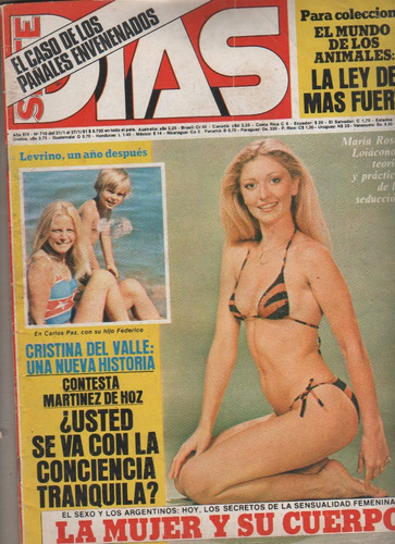 Revista Siete Dias Nº 710año 1981 Lady Di - Martinez De Hoz