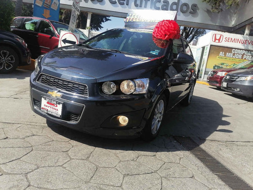 Imagen 1 de 15 de Chevrolet Sonic 2016 4p Ltz L4/1.6 Aut