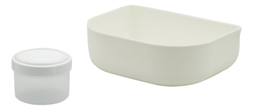 Contenedor De Alimentos Con Cubiertos Hermético Multicolor / 2415-4648
