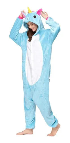 Pijama de online unicornio azul