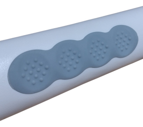 Agarradera De Succion Para Baño De Doble Ventosa Uso Rudo Color Blanco