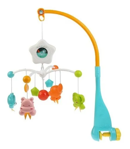 Móvil Musical Para Cuna Bebes Proyector Y Sonidos He0307