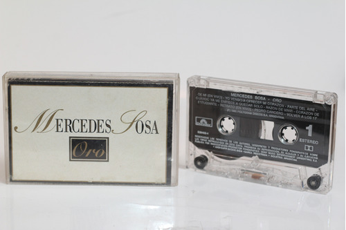 Cassette Mercedes Sosa Oro 1995