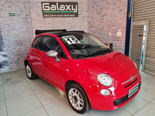 Imagem 1 de 13 de Fiat 500 Cabrio 1.4 Aut 2015 / 2015