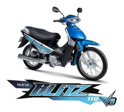 Imagen 6 de 23 de Motomel Blitz 110 Cycle World Motors Promo Al 9/1
