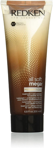 Imagen 1 de 1 de Redken Mascarilla All Soft Mega 200 Ml