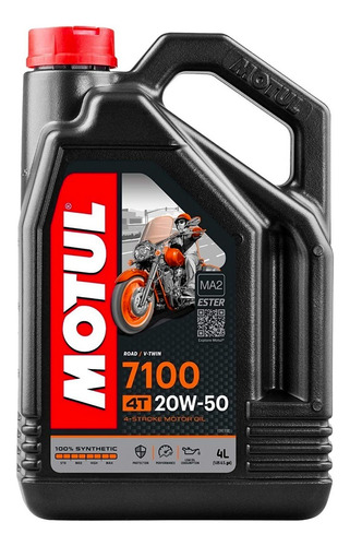 Aceite Motul Sintetico 7100 20w50 4 Litros