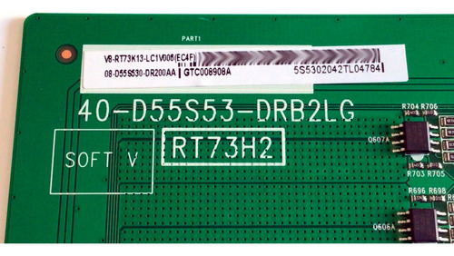 Kit Tcl 08-cs55cun-oc426aa 08-p241w0l-pw20 342911009l 55s535 (Usado)