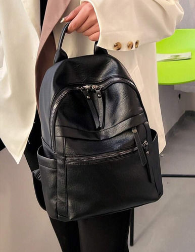 Mochila En Ecocuero Vintage Modelo 7890