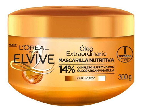 Elvive Crema De Tratamiento Oleo Extraodinario 300g