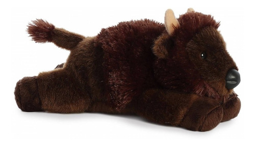 Peluches Aurora Mini Flopsie Bisonte Americano Búfalo Suave