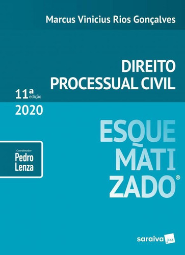 Direito Processual Civil Esquematizado - 11ª Edição De 20