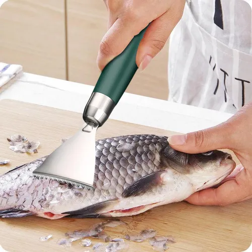 Cleaner De Escala De Pescado Herramienta Escaladora Para Pes