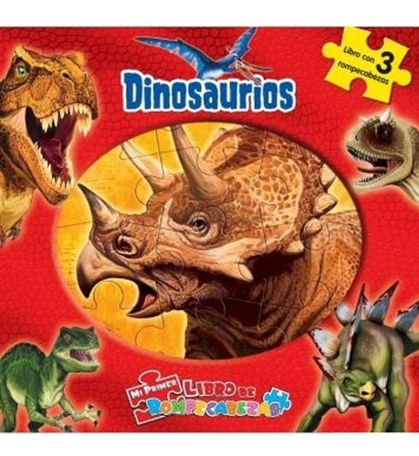 Libro Mi Primer Libro De Rompecabezas Dinosaurios