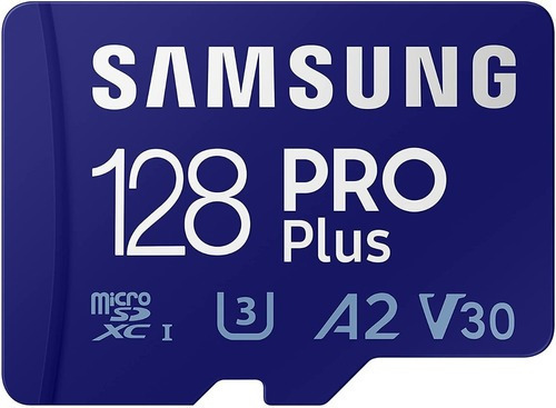 Imagen 1 de 6 de Tarjeta De Memoria Samsung Pro Plus Con Adaptador 128gb 160mb/s Mb-md128ka/am