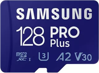 Tarjeta De Memoria Samsung Pro Plus Con Adaptador 128gb 160mb/s Mb-md128ka/am