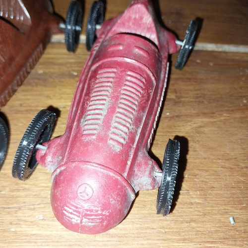 Autito Bólido Fangio Mercedes-benz W196 Bakelita Ind Arg. Fangio Rojo (Usado)
