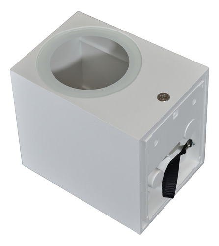 Luminaria Led De Sobreponer En Pared Minimalista 7w Color blanco Merlín Illux Ml-7407
