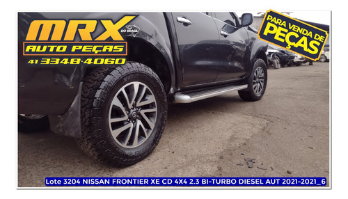Sucata Nissan Frontier Xe Cd 4x4 2.3 Bi-turbo Aut 2021 Pecas
