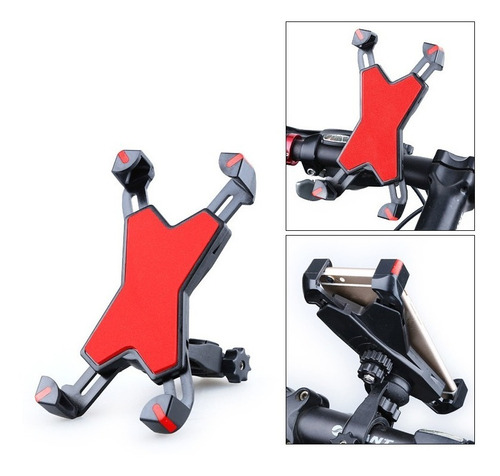 Soporte De Teléfono Ajustable Para Motos Y Scooter Universal