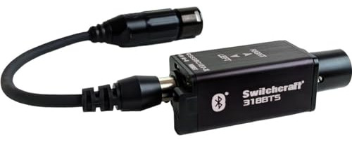 Receptor Bluetooth Xlr Stereo Switchcraft Audiostix 318bts