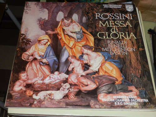 Vinilo 2951 - Messa Di Gloria - G. Rossini - Philips 