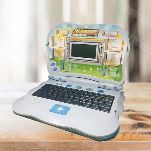 Computador Bi-lengua Niños Juega Y Aprende 4 Modos De Juego