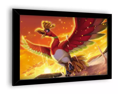 Quadro Pokemon Articuno Zapdos Moltres Decorativo - Quadros Mais