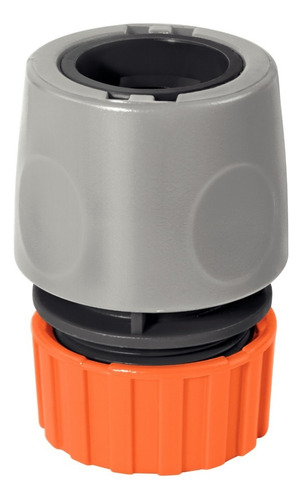 Acoplador rápido Tramontina 78506000 para 1/2 manguera, color naranja