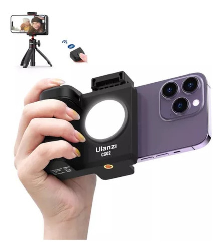 Para Alça De Obturador De Câmera De Smartphone Ulanzi Cg02